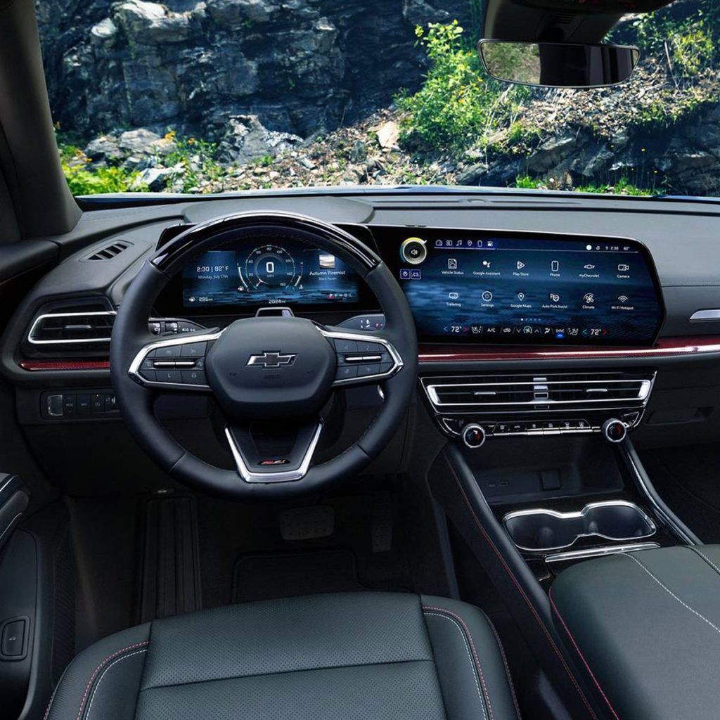 2026 Chevy Traverse Front Interior
