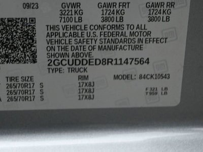 2024 Chevrolet Silverado 1500 LT