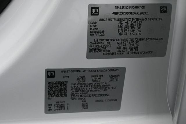 2024 Chevrolet Silverado 1500 LTZ