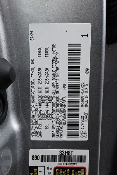 2024 Toyota Sequoia SR5