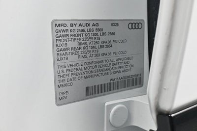 2025 Audi Q5 Premium
