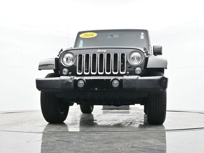 2016 Jeep Wrangler Sahara