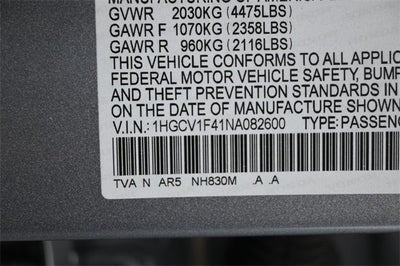 2022 Honda Accord Sport Special Edition