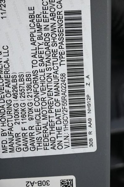 2024 Honda Accord Hybrid Sport