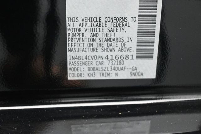 2023 Nissan Altima 2.5 SR