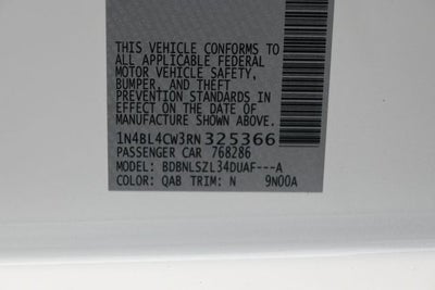 2024 Nissan Altima 2.5 SR