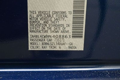 2023 Nissan Altima 2.5 SR