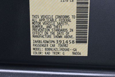 2023 Nissan Altima 2.5 SV