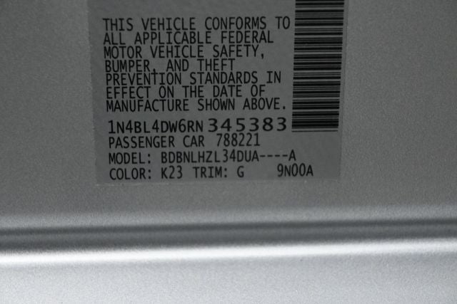 2024 Nissan Altima 2.5 SV