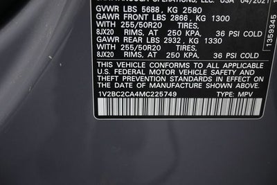 2021 Volkswagen Atlas Cross Sport 2.0T SEL