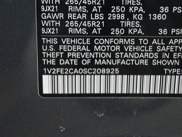 2025 Volkswagen Atlas Cross Sport 2.0T SEL Premium R-Line