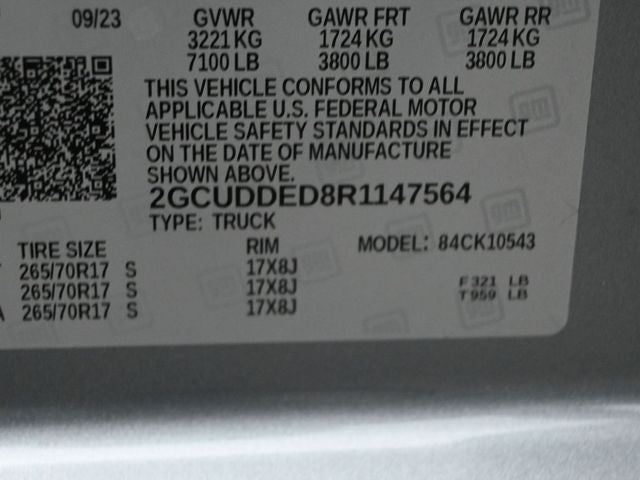 2024 Chevrolet Silverado 1500 LT LT1