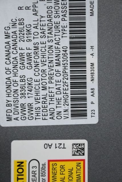2023 Honda Civic LX