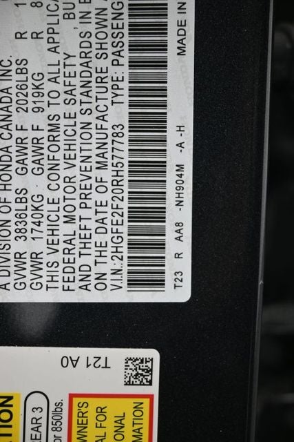 2024 Honda Civic LX