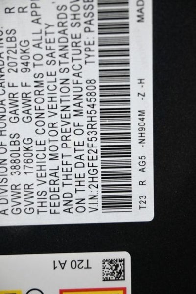 2024 Honda Civic Sport