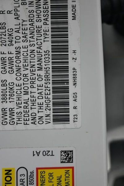 2024 Honda Civic Sport