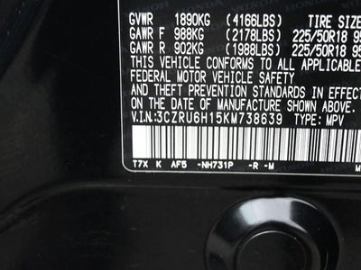 2019 Honda HR-V Sport