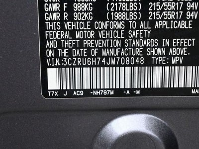 2018 Honda HR-V EX-L w/Navigation