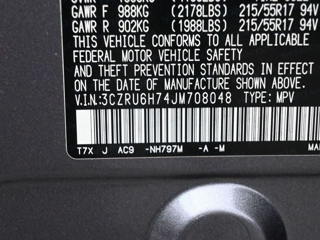 2018 Honda HR-V EX-L w/Navigation