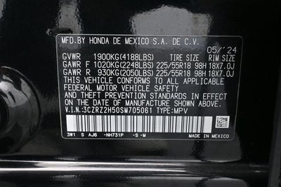 2025 Honda HR-V Sport