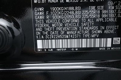 2025 Honda HR-V Sport