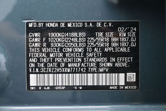 2024 Honda HR-V Sport