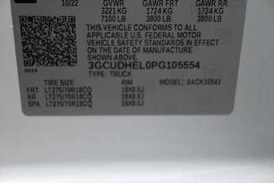 2023 Chevrolet Silverado 1500 ZR2