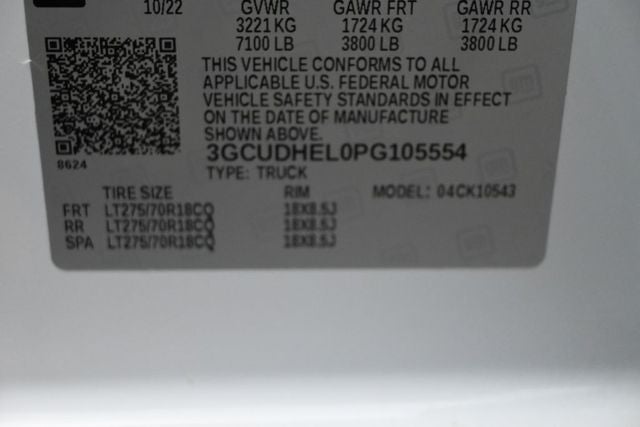 2023 Chevrolet Silverado 1500 ZR2