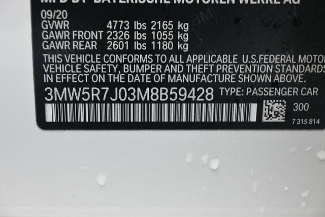 2021 BMW 3 Series 330i xDrive
