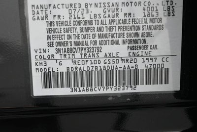 2023 Nissan Sentra SV