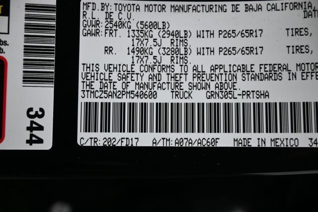 2023 Toyota Tacoma TRD Sport V6