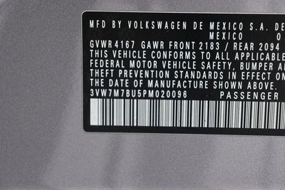 2023 Volkswagen Jetta 1.5T SE