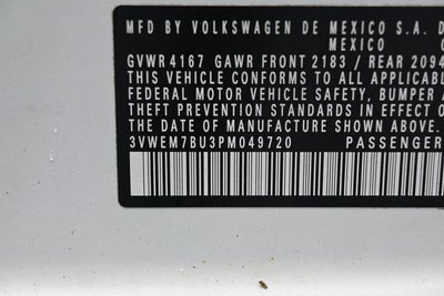 2023 Volkswagen Jetta 1.5T SE