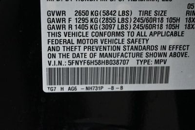 2017 Honda Pilot EX-L