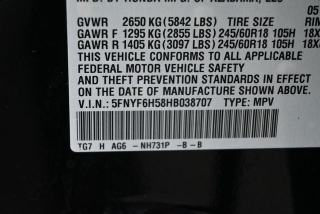 2017 Honda Pilot EX-L