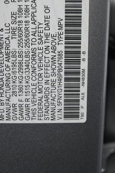 2023 Honda Pilot EX-L 8 Passenger