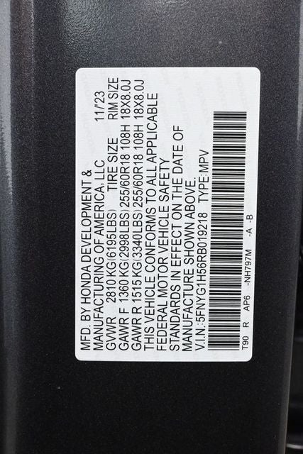 2024 Honda Pilot EX-L 7 Passenger