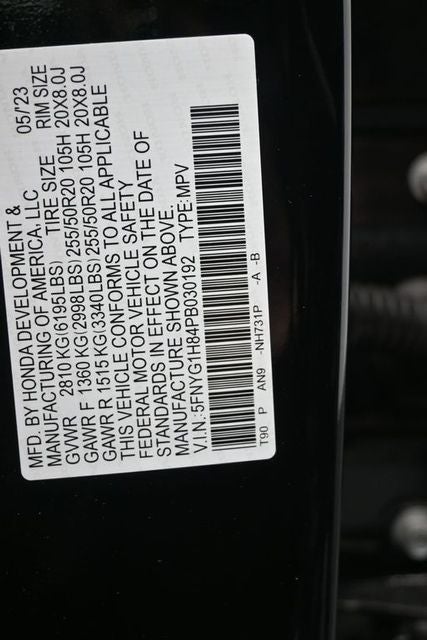 2023 Honda Pilot Elite