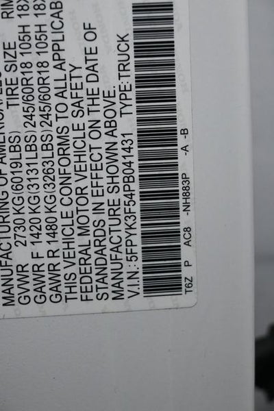 2023 Honda Ridgeline RTL