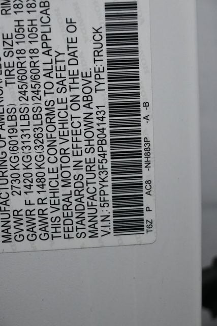 2023 Honda Ridgeline RTL