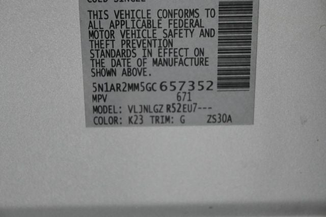 2016 Nissan Pathfinder SL