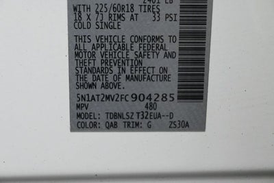 2015 Nissan Rogue SL