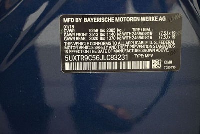 2018 BMW X3 xDrive30i