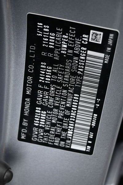 2017 Honda Accord Hybrid Base