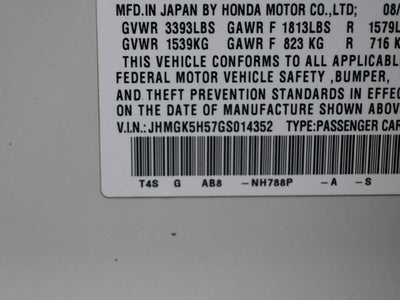 2016 Honda Fit LX
