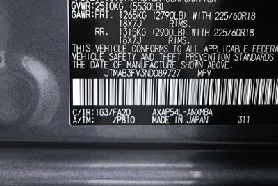 2022 Toyota RAV4 Prime SE
