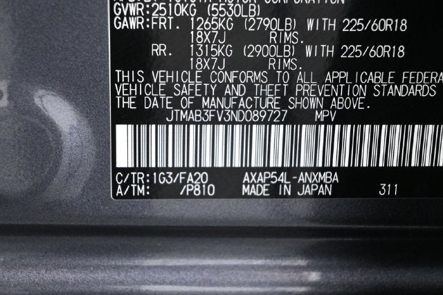 2022 Toyota RAV4 Prime SE