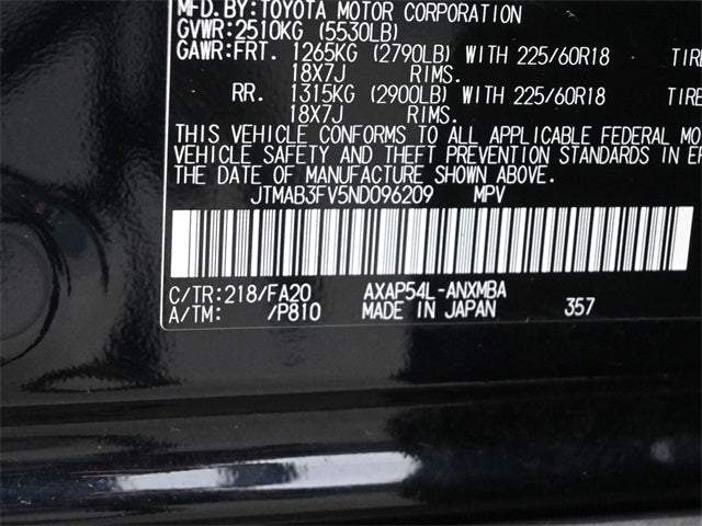 2022 Toyota RAV4 Prime SE