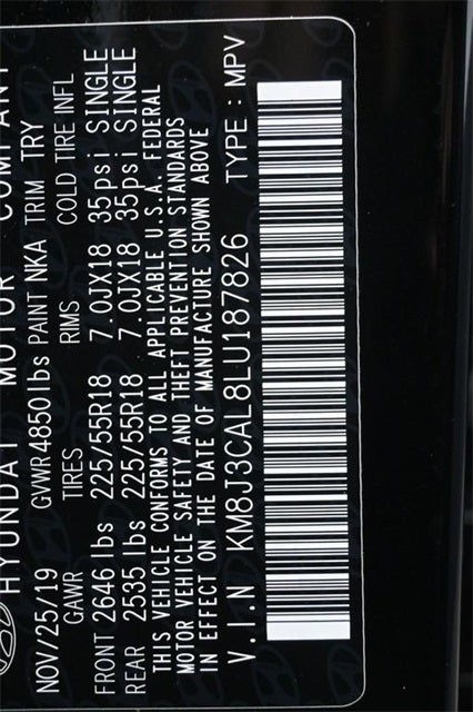 2020 Hyundai Tucson SEL