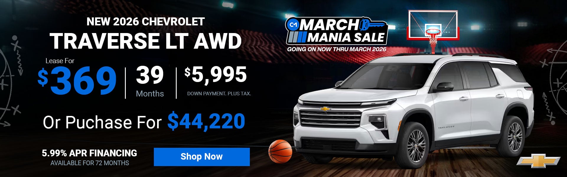 2026 Chevrolet Traverse LT AWD